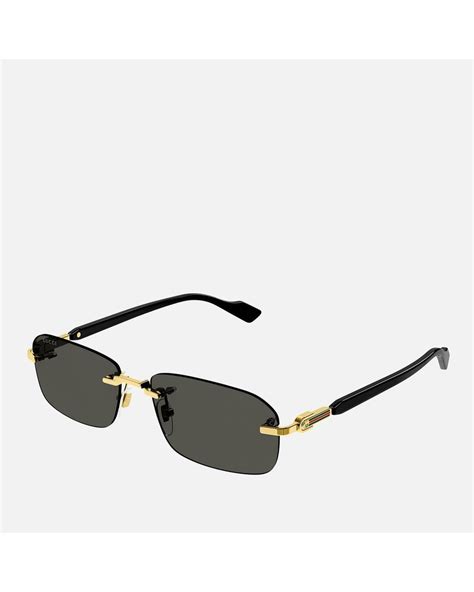 gucci sunglasses with glass lenses|unisex gucci sunglasses.